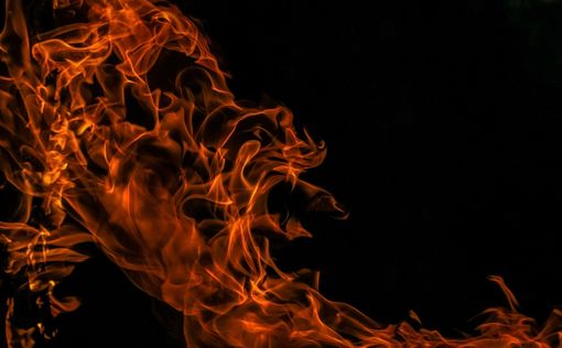 Пожар в Хайфе: здания на улице Бальфур в густом дыму