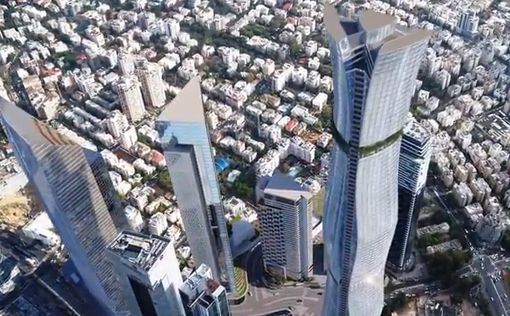На стыке 3 городов построят самое высокое здание в Израиле