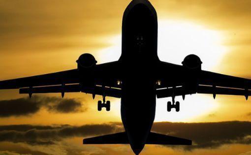 Самолет совершил посадку после того, как мужчина попытался открыть дверь