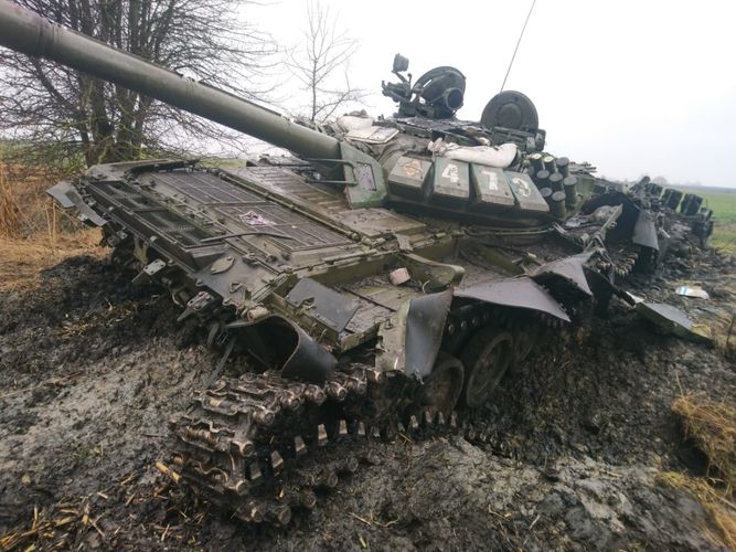 Защита из бревен не спасла технику армии РФ