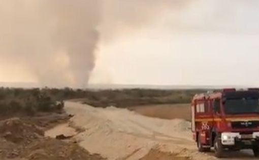 Пожар на границе Иордании и Израиля: под угрозой газопровод