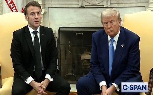 Столкновение между Макроном и Трампом