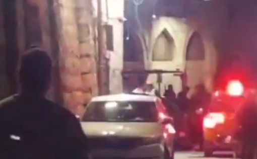 Видео с места нападения в Иерусалиме
