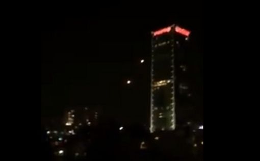 Видео: перехват ракеты над Тель-Авивом