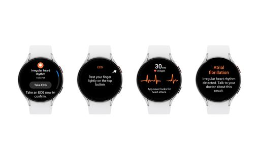 Galaxy Watch следит за вашим сердечным ритмом и предотвращает опасность