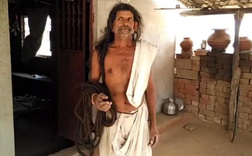 Дедушка из Индии отрастил 18 метров волос