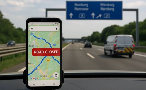 Хаос на автобанах Германии: Google Maps ложно сообщил о перекрытиях