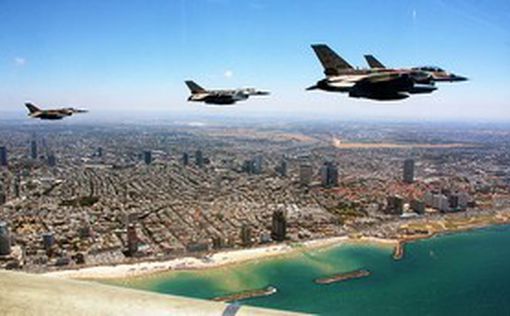 Истребители ВВС ЦАХАЛа над Бейрутом