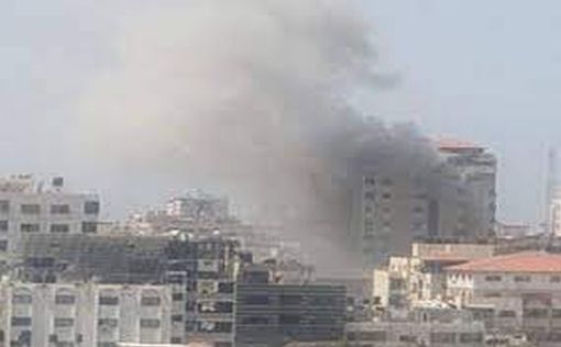 В районе Дарадж в Газе нанес удар по дому