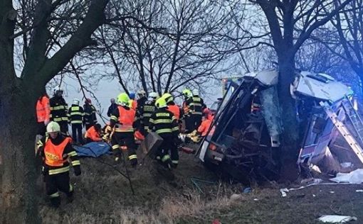 Жуткое ДТП в Праге, есть погибшие