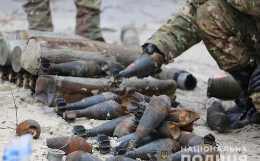 Видео, как взрывотехники полиции обезвреживают взрывоопасные предметы