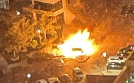 В Нетании взорван автомобиль известного подрядчика
