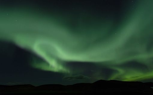 Жители Финляндии наблюдали сказочное северное сияние