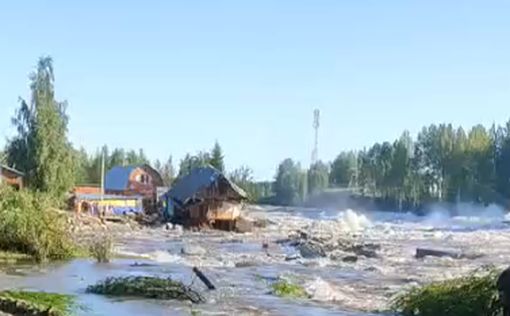 Прорыв дамбы в Карелии. 1 человек погиб