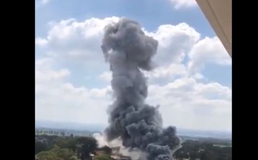 Взрыв на заводе Israel Military Industries в Рамат Ха Шарон