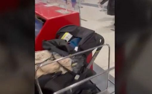 ЧП в Бен-Гурион: родители обиделись и бросили младенца в зоне чек-ин
