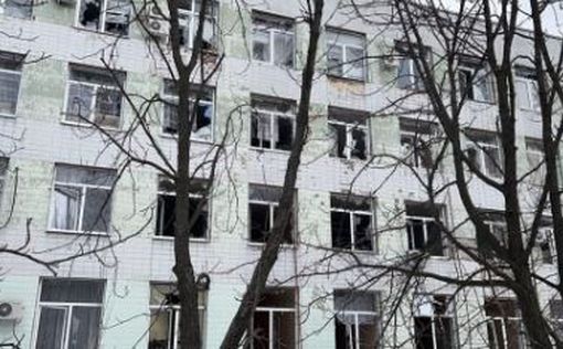 Обстрел больницы в Лисичанске