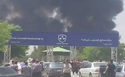 ВВС взорвали моторный завод в Боруджерд