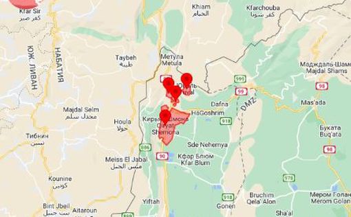 Тревога на севере: серия залпов по Кирьят-Шмона