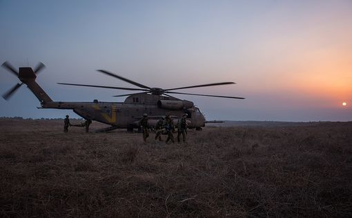 ЦАХАЛ помогает на месте крушения пассажирского самолета