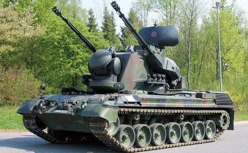 Германия передала Украине установки Gepard и рефрижераторы