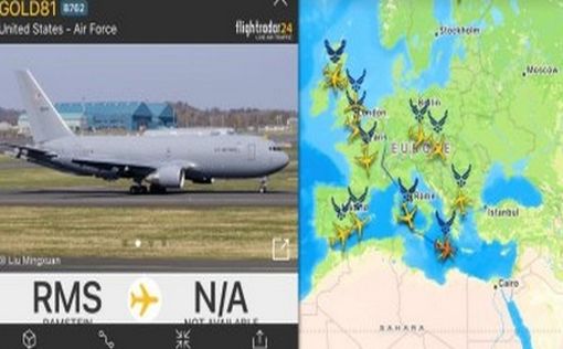 20 американских заправщиков вылетели на базу в Саудовской Аравии