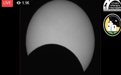 Он-лайн трансляция солнечного затмения в Израиле