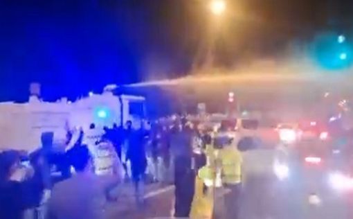 Полиция разблокировала перекресток Каркур: 7 человек задержаны