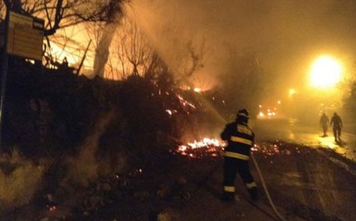 Палестинец арестован по подозрению в причастности к пожарам