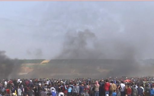 Палестинцы сообщили о раненых на границе с Газой