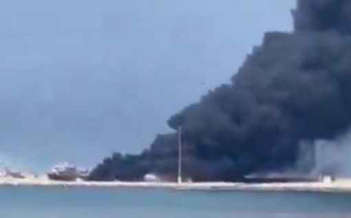 В порту Бушер взорвался резервуар с метанолом