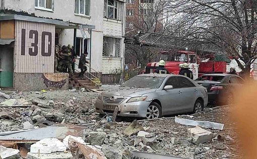 Прямые попадания в Харькове в высотки: последствия на фото | Фото: ГСЧС Украины