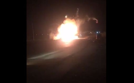 Возле блокпоста ЦАХАЛа в Самарии взорвался автомобиль палестинцев