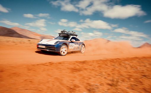 Porsche представляет модель Dakar 911 в Израиле