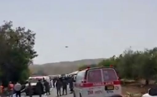 Теракт в Самарии: первое видео с места событий