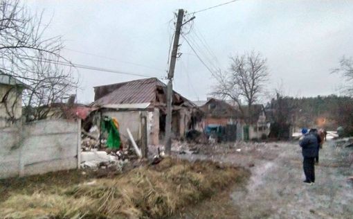 Харьков: последствия обстрела жилых домов засняли на видео