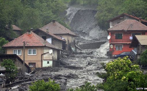 В Сербии и Боснии сильнейшие наводнения и оползни за 120 лет