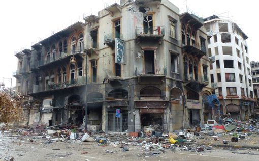 Опустевший и разрушенный Хомс
