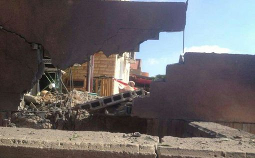 Ракета разрушила несколько домов в Шаар Ха-Негеве