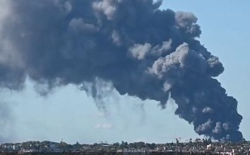 В пригороде Парижа горит крупнейший в мире рынок