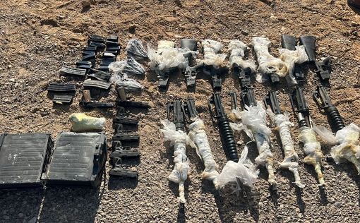 7 винтовок и 10 пистолетов: ЦАХАЛ пресек попытку контрабанды из Египта
