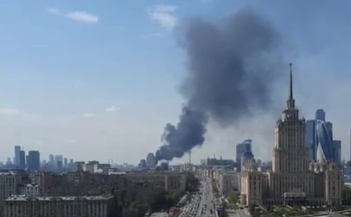 В центре Москвы полыхает элитный ЖК