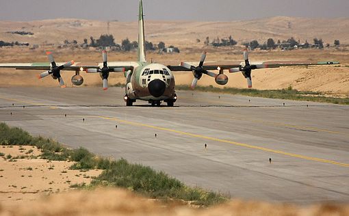 Super Hercules ВВС Израиля совершил первый вылет на тушение пожара