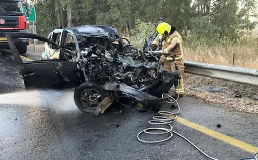 Прямое попадание в машину на Голанах, два человека скончались от ран