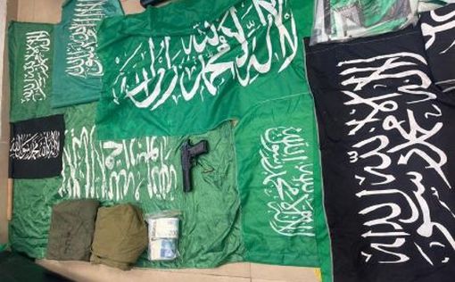 Во время рейда в Восточном Иерусалиме найдена атрибутика ИГИЛ и ХАМАСа