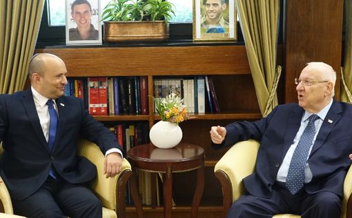 Беннет встретился с Ривлиным | Фото: twitter.com/PresidentRuvi