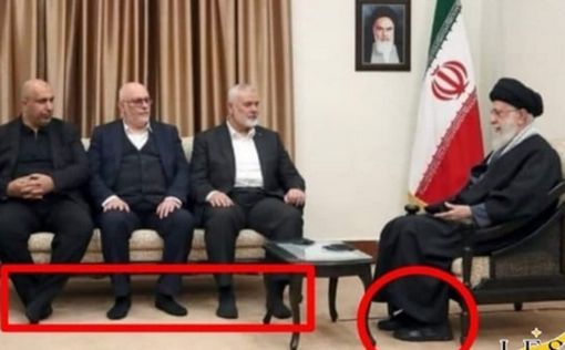 Лидеры седьмого сорта: Исмаил Ханийе на встрече с Хаменеи в носках