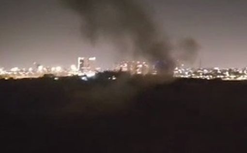 Попадание в районе Нес-Циона: первое видео