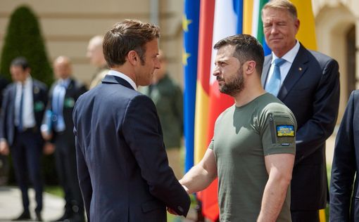 Макрон о поставках оружия и членстве Украины в ЕС