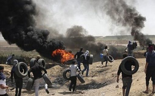 Палестинский протест: трое погибших, 40 раненых